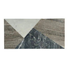 Load image into Gallery viewer, Geometric Marble Rectangular Board
