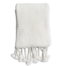Load image into Gallery viewer, Organic Cotton Comfy Knit Throw
