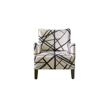 Load image into Gallery viewer, Lee Slipper Chair in Ebony/Ivory Channels
