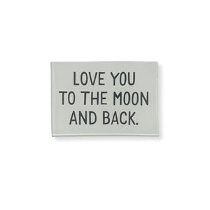 Love You To The Moon And Back Trinket Tray