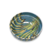 Load image into Gallery viewer, Marbleized Romanian Bowls - Blue/Green
