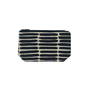 Black Basket Small Travel Pouch