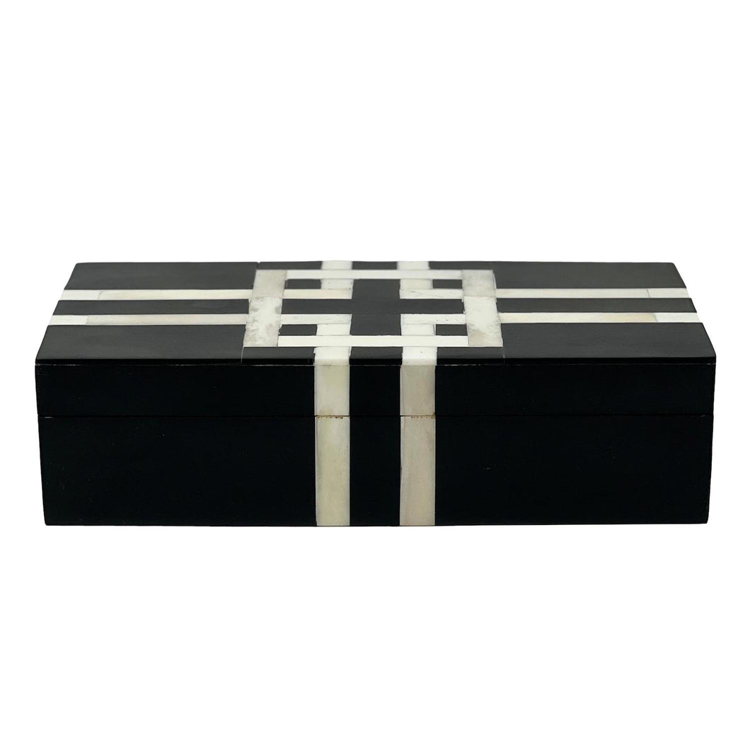 Black & White Inlaid Box