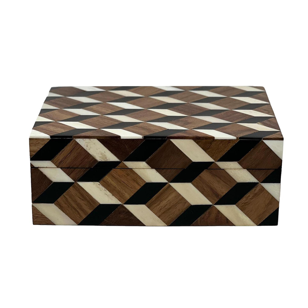Cubic Rosewood Box