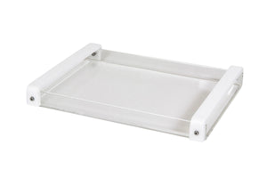 Lucite Tray With Handles