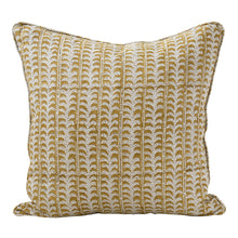 Load image into Gallery viewer, Luxor Saffron Linen Pillow

