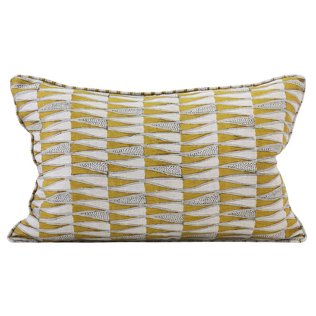 Tangier Saffron Lumbar Pillow